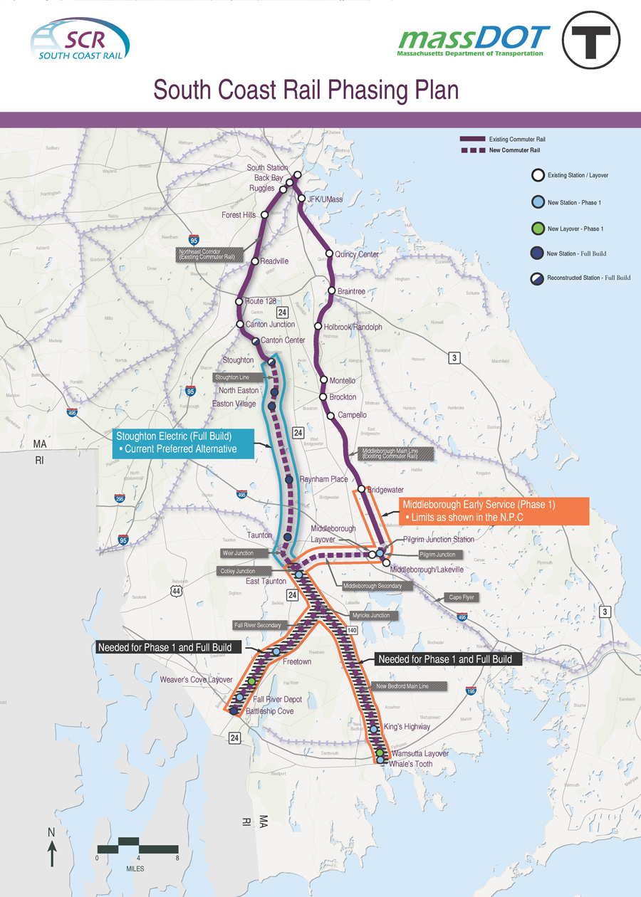 Next Step In South Coast Rail Completed By Massdot Fall River Reporter