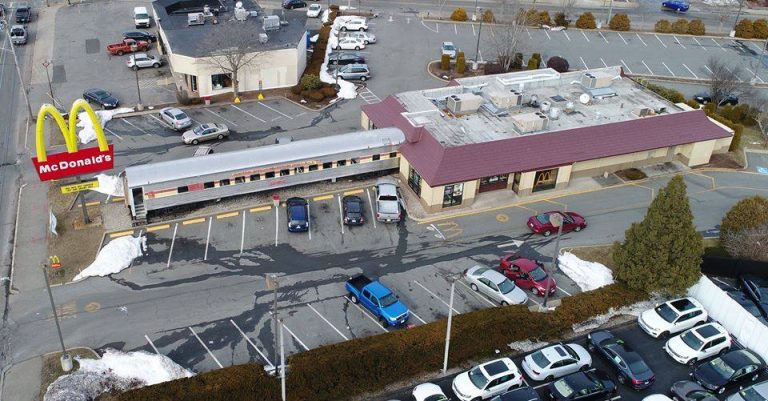 Fall River McDonalds closing for renovations, train being removed ...
