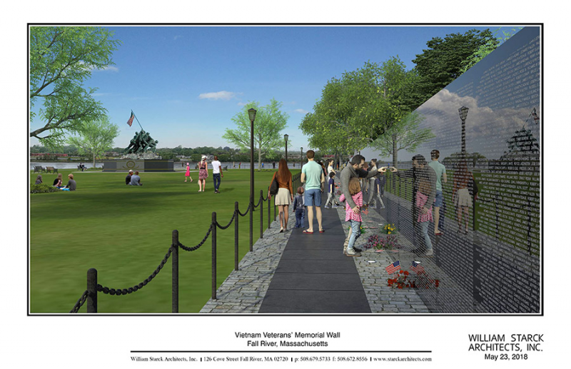 Vietnam Memorial Wall heading to Fall River continues to ...