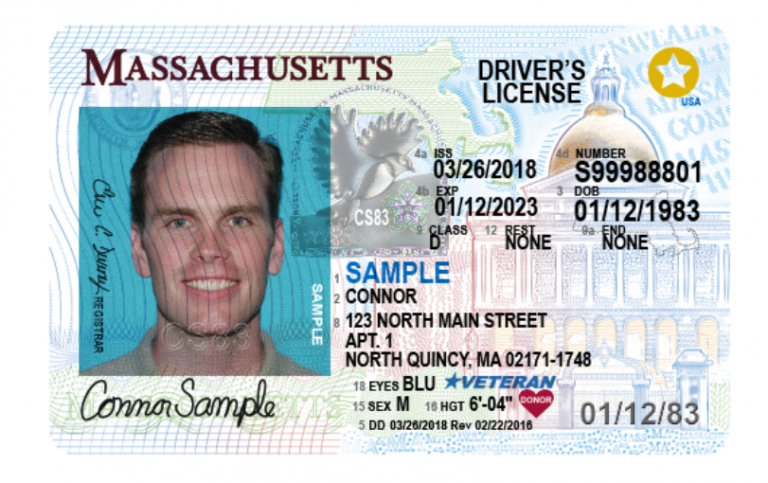 Law Allowing Immigrants To Receive Massachusetts Driver S Licenses To   Rmv License 768x483 