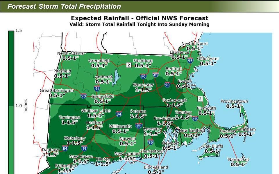Soaking rain, wind forecast this weekend over much of the area – Fall