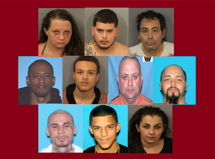 The full updated Fall River Police Most Wanted List announced Fall