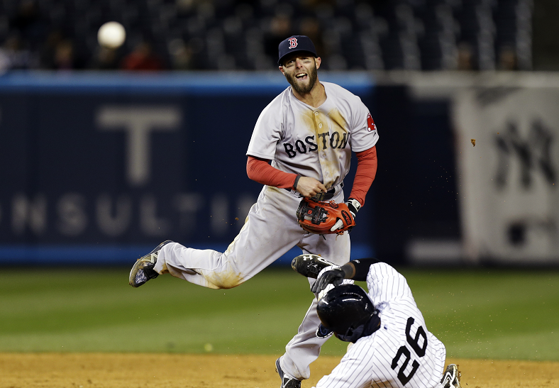 Dustin Pedroia retirement ceremony with Red Sox