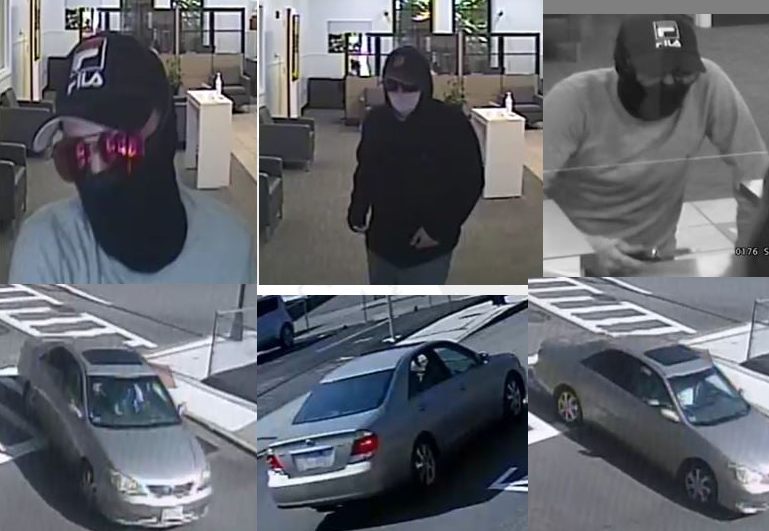 Fall River Police investigating armed bank robbery by two suspects