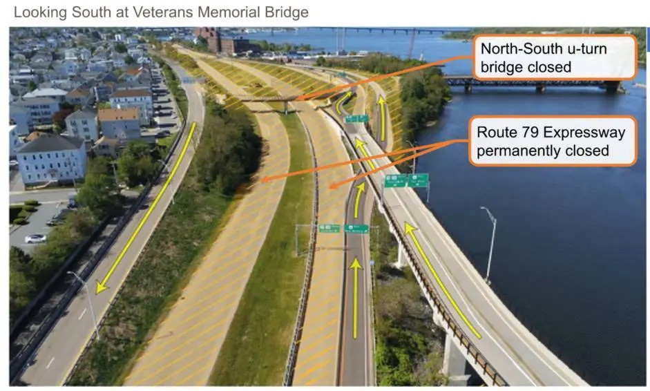 テーリ・テムリッツ　上作延ハウス・エクスプロージョン　ルーツではなくルート MassDOT announces date of demolition of Route 79; here is